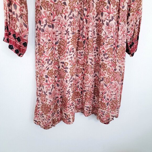 Natalie Martin Fiore Short Dress in Pink Dahlia XS - Picture 7 of 8